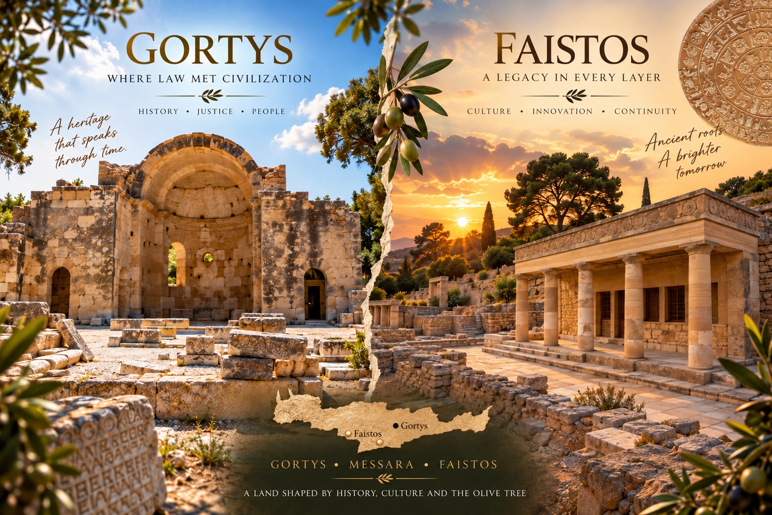 OUR HERITAGE — Gortys and Faistos